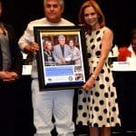 Mr. and Mrs. Flores with GPC Award