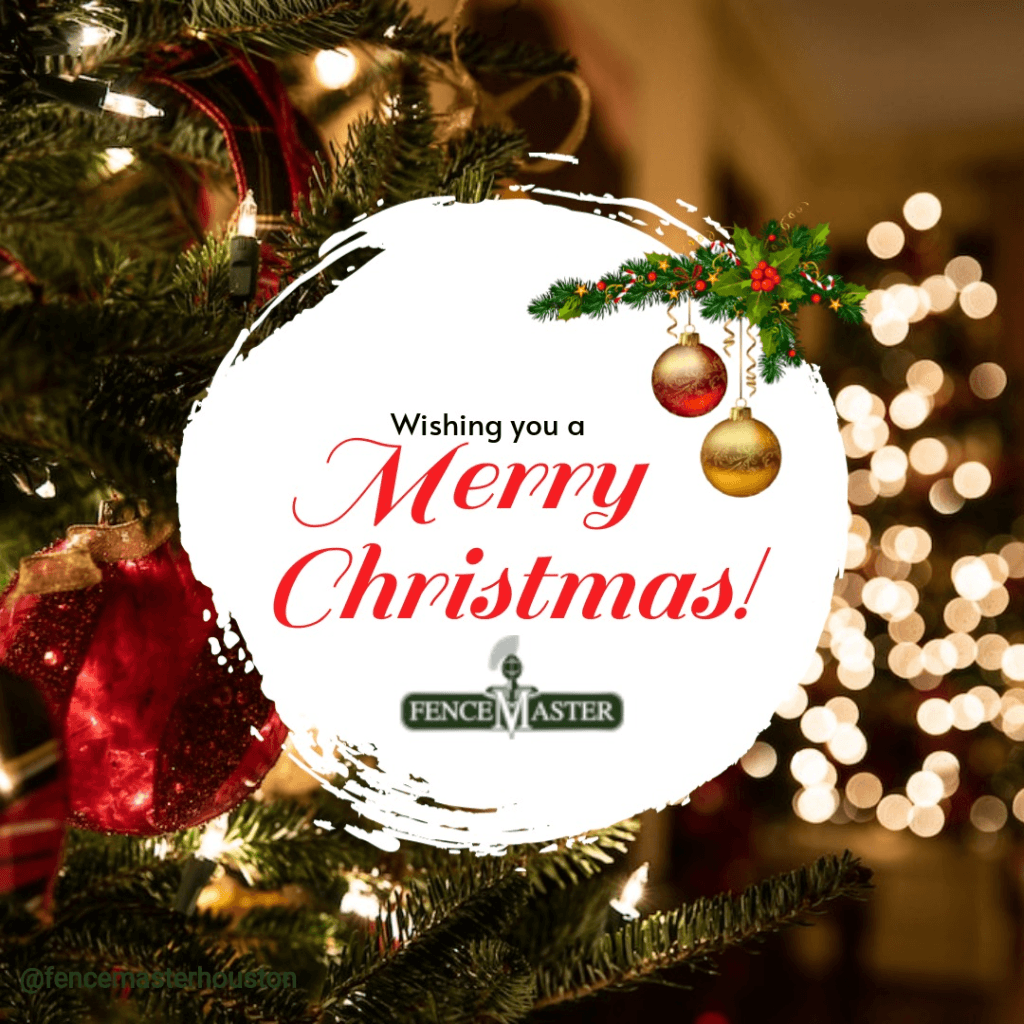 Merry Christmas From FenceMaster of Houston