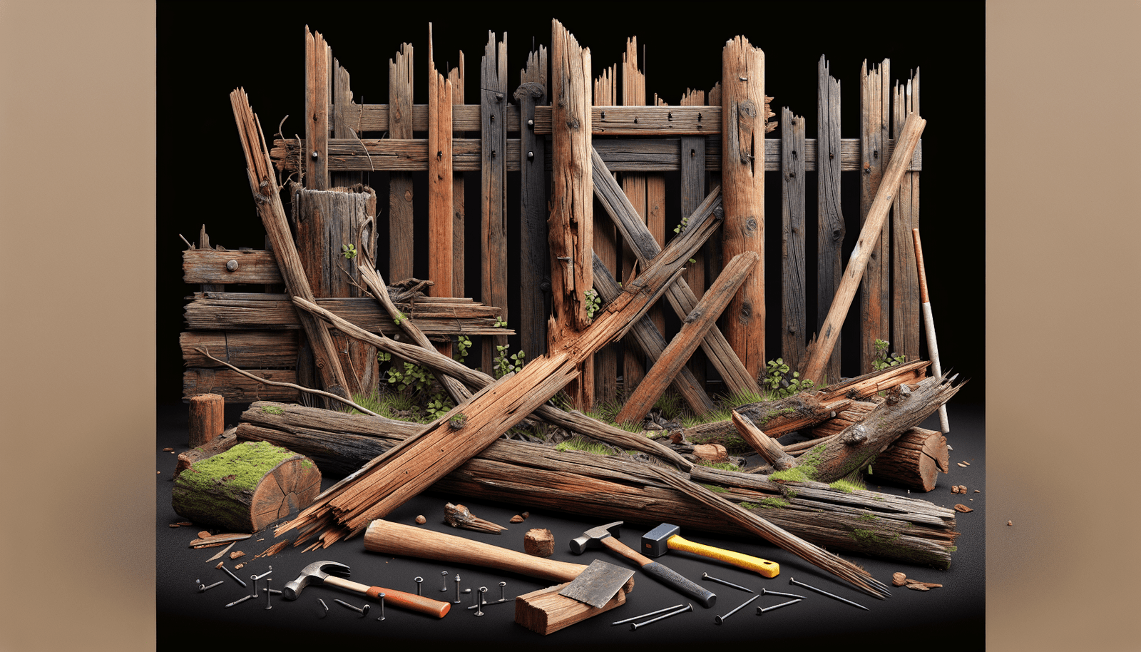 How To Repair Fence Sections Damaged By Weather Or Falling Trees With Fencemaster Houston