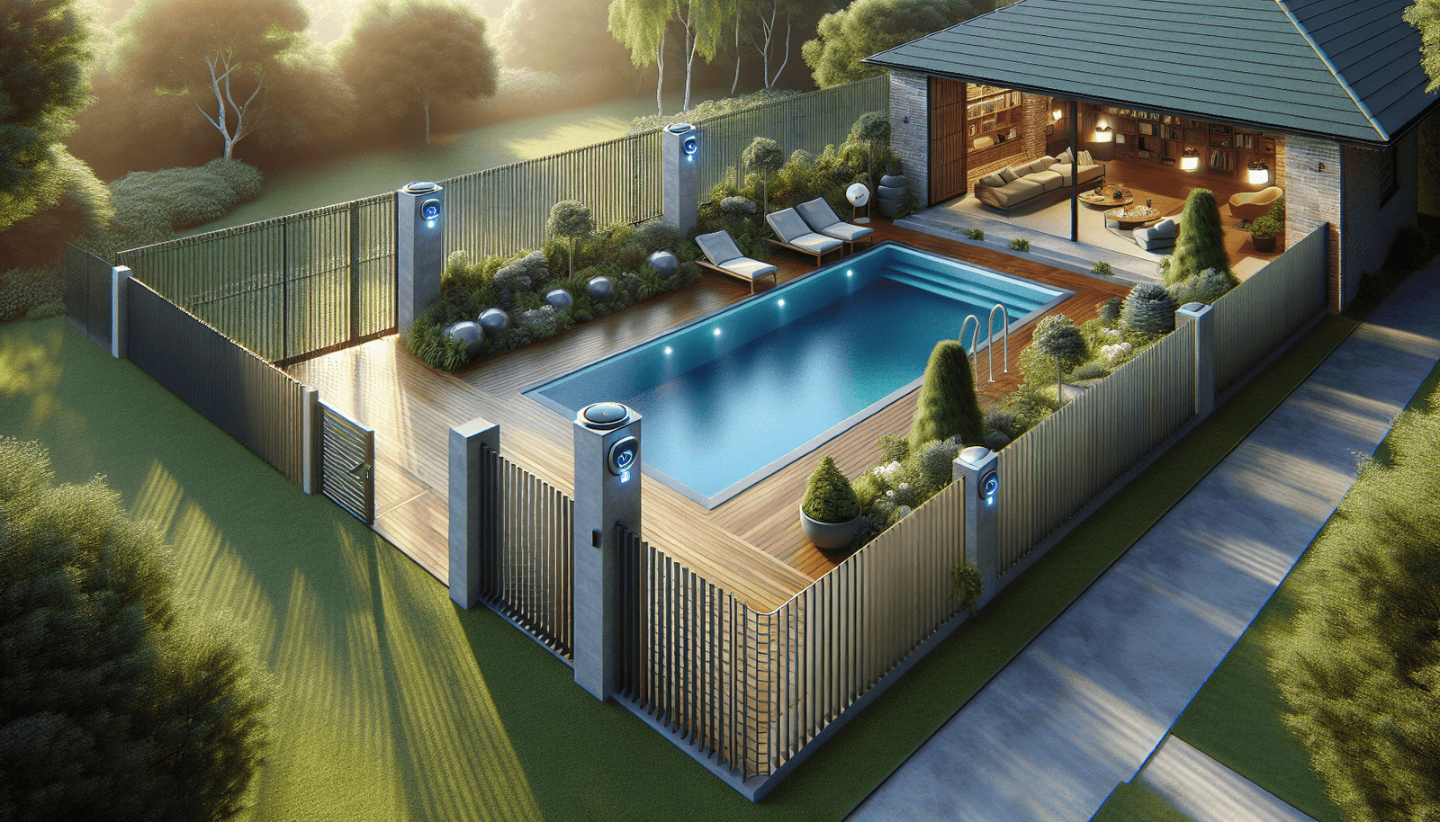 Installing A Pool Alarm System For Added Safety With Fencemaster Houston