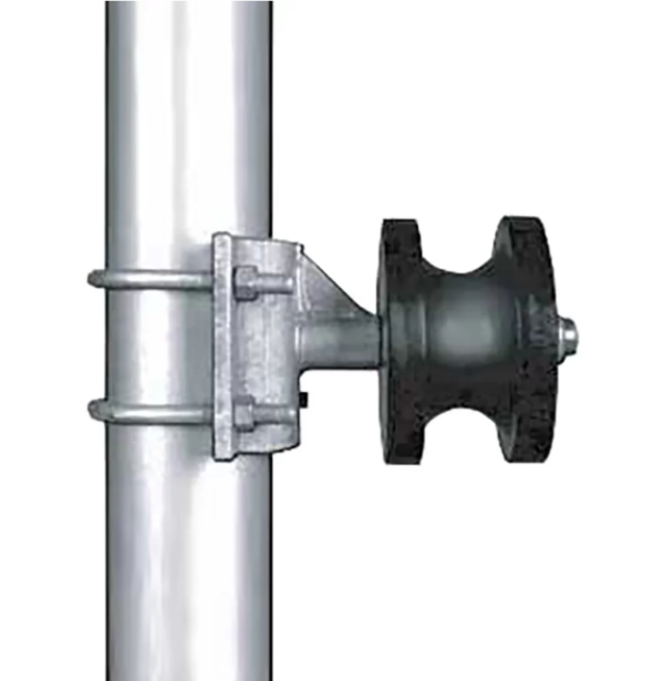 Chain Link Fittings Round Gate Frame Nylon Cantilever Roller for Sliding Gates