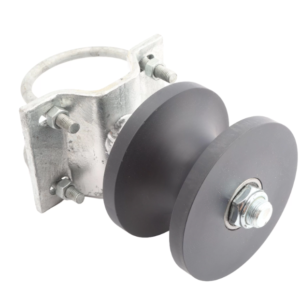 Chain Link Fittings Round Gate Frame Nylon Cantilever Roller for Sliding Gates