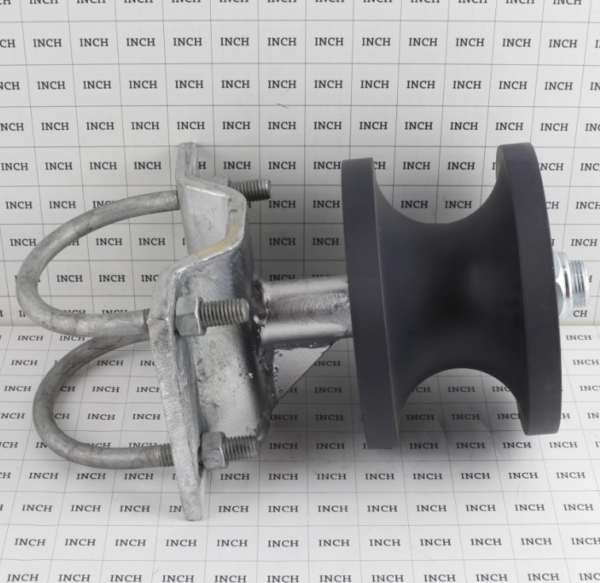 Chain Link Fittings Round Gate Frame Nylon Cantilever Roller for Sliding Gates