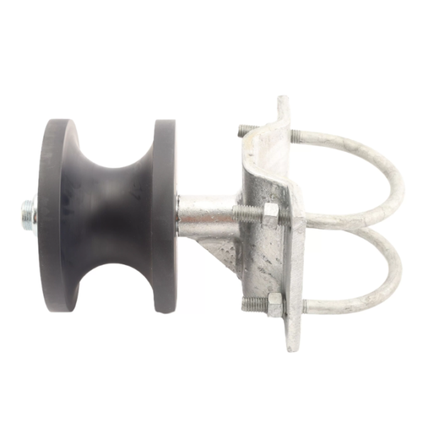 Chain Link Fittings Round Gate Frame Nylon Cantilever Roller for Sliding Gates