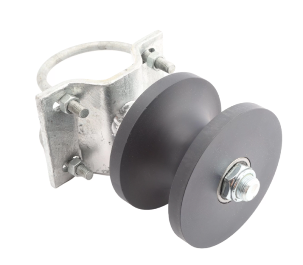 Chain Link Fittings Round Gate Frame Nylon Cantilever Roller for Sliding Gates
