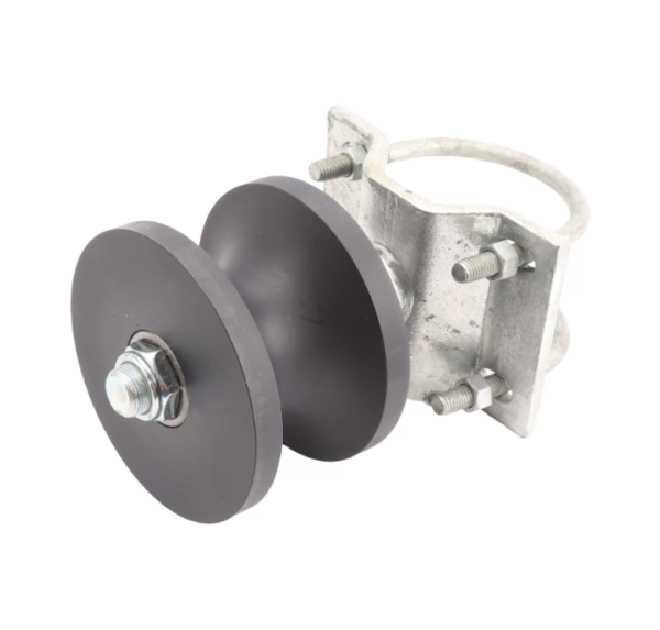 Chain Link Fittings Round Gate Frame Nylon Cantilever Roller for Sliding Gates